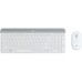 Logitech MK470 Slim Wireless Keyboard and Mouse - White